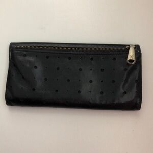 HOBO Friya black leather wallet
